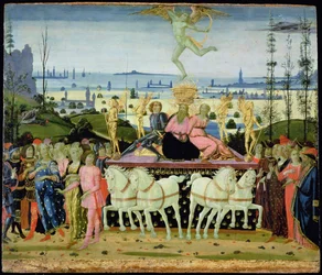 Triumph of Love, inspirerad av "Triumphs" av Petrarch (1304-74) (se 194157 för detaljer)